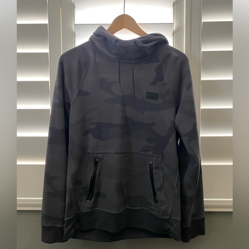 Abercrombie and fitch black came hoodie size Xs
